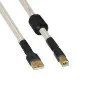 HIFI Type A to Type B USB Cable 6N OCC Silver Plated Data Cord for DAC CD AMP