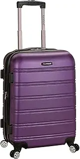 [Rockland] Melbourne Hardside Expandable Spinner Wheel Luggage, Purple, Carry-On 20 inches, Purple, Carry-On 20", Melbourne Hardside Expandable Spinner Wheel Luggage