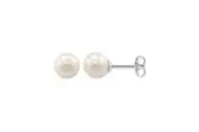 Thomas Sabo Earrings - Pearl Large Silver Studs