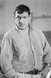 Lino Ventura on the set of 'One Hundred Thousand Dollars in th- 1963 Old Photo