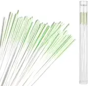 60PCS Ear Cleaning Tool, Earrings Hole Cleaner, Piercing Aftercare Piercing Disposable Earrings Hole Cleaner, Portable Ear Hole Cleaning Line to Remove Odor and Dirt