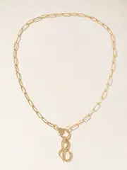 [Ileana Makri] Ileana Makri - Celestial Snake 18-karat Gold Diamond Necklace - One size One size Gold