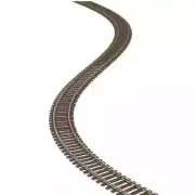 Atlas Code 83 Super-Flex Brown Flex Track 36" 25 pieces