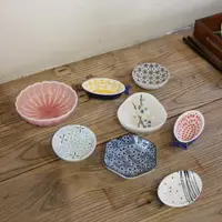 在飛比找ETMall東森購物網優惠-日式和風陶瓷小碟子 創意陶瓷調味碟日式釉下彩味碟醬油碟辣椒碟