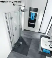 HSK Round Semicircle Shower Enclosure Screen Cubicle Cabin Rotating Folding Door