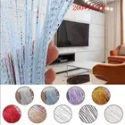 Glitter Tassel Door Curtain Room Divider Net Hanging Curtains String Curtain