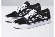 NIB Vans Mens Old Skool Statement Black Shoes vn0a5krf95c