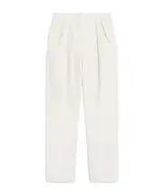 Cotton carrot-fit trousers IT40,IT44,IT42,IT38 white