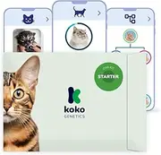 Koko Genetics DNA Test for Cats Starter - (Breeds and Traits Reports) - Upgrades at no Cost