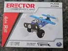 Erector Set Helicopter, Building Model, Build, Tools, Meccano, STEM 8+, NIB, NWT