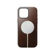NOMAD Leather Phone Case for iPhone 16 Pro Max -Rustic Brn-Horween