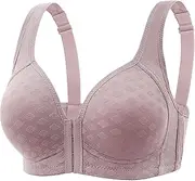 [Generic] Thin Breathable Underwear for Women with Small Chest and Flat Chest Showing Big Gathered Outward Expansion Anti Drooping No Bra Comfort Bras for Women
