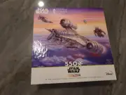 UNSEALED NEW Star Wars Mandalorian Thomas Kinkade The Escort 550 PC Puzzle Ceaco