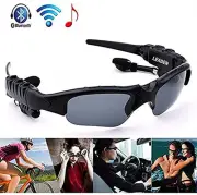 MP3 Bluetooth Sunglasses Music Sport Polarized Riding Smart Glasses AUS