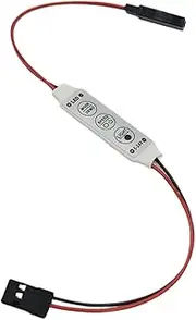 RC Crawler Car LED Control Light Switch JR Plug Toy Easy Installation for RC Crawler Car Hobby