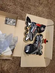 ROLLERBLADE CROSSFIRE INLINE SKATES, MEN SIZE 11,BIG 90mm WHEELS, NEW WITH BOX