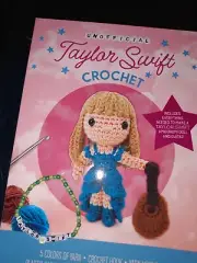 Unofficial Taylor Swift Crochet Kit w/Friendship Bracelet