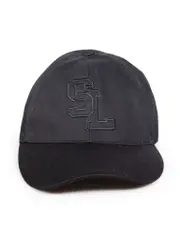 Black Embroidered SL Logo Cap