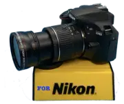 Super Wide angle 52mm fisheye w/ macro for Nikon D3200 D3100 D5000 D5100 D5300