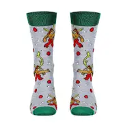 Lady Men Christmas The Grinch Mid-calf Socks Gift-2PCS