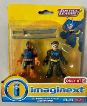 Imaginext DC Comics Justice League Slade (Deathstroke) & Nightwing Figures DCU