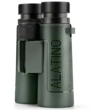 12x42 High Powered Binoculars with Harness, Optical Solution Features Bak-4 P...