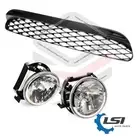 Pair Fog Light Lamp + Lower Bumper Mesh Grille Set for Falcon BF XR6 XR8