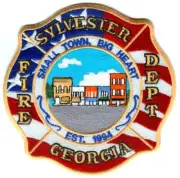 Sylvester Fire Department Patch Georgia GA