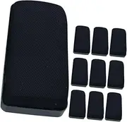 SEWACC 10pcs Board Eraser Whiteboard Erasers for Classroom Office Home Dry Erase Erasers Black Eraser Chalkboard Erasers for Blackboard