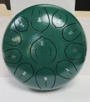 Steel Tongue Drum 10" New With Case