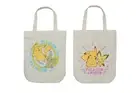 m24S Pokemon Pikachu Pichu Tote Bag Applique DualSide Design Used