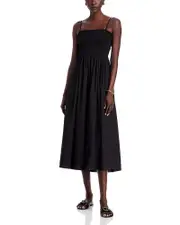 Michael Kors Smocked Midi Dress