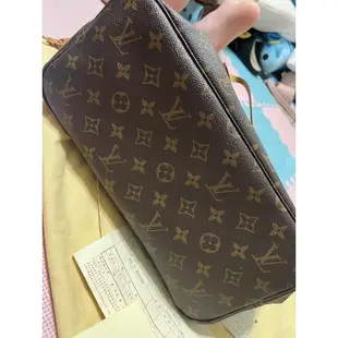 LV M40156 Neverfull 縮口肩揹購物包(中)