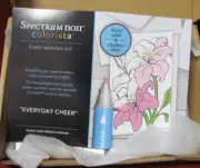 Spectrum Noir Colorista Card Making Kit "Everyday Cheer" Makes 20 Cards NEW