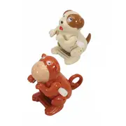 2x Fumfings Novelty Flipping Pets 5cm Flip Animal Play Toys Kids/Child 3y+ Asst