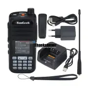 HamGeek HGA37 Walkie Talkie Handheld AM FM UHF VHF Radio w/ Color LCD