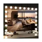 ROLOVE 32"x24" Vanity Mirror Makeup Mirror with Lights, Large Hollywood Light...
