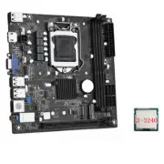 ITX H61 Desktop Motherboard +I3-3240 CPU LGA 1155 Support to 16GB DDR33244