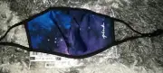 NEW Victoria Secret pink REUSABLE & Washable Face MAsk galaxy tye dye