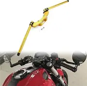 GZKJP Clip-On Adapter Plate & Handlebars Set For D&ucati Monster 1200 821 2014-2021 2015 2016 2017 2018 2019 2020