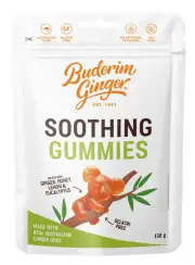 Buderim Ginger Soothing Gummies - 130g
