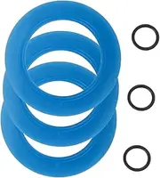 HYTROVE 3pcs Tank Replacement Seal Kit TPR Seals Leak Prevention Gaskets for Efficient Performance Simple Installation Compatible with Various Models