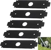 KINTLE 5 Pcs AC04215 Edger Steel Serrated Blade 1" Center Hole Compatible with Ryobi UT50500, UT15518, RY15518, RYEDG11, P2310 P2300B Replaces 818-928