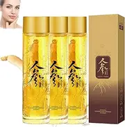 Ginseng Essence Water Ginseng Extract Liquid Anti Aging Serum Ginseng Serum, Firming Sagging Skin And Reducing Fine Lines Essence (3PCS)