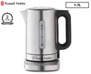 Russell Hobbs RHK510 Electric Addison 1.7L Digital Kettle Stainless Steel Silver