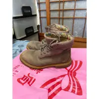 在飛比找蝦皮購物優惠-「 二手鞋 」 Timberland 女版反折靴 6W（咖啡