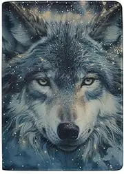 [GAIREG] Passport Holder for Men, Passport Holder for Women, starwolf face