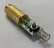 Yellow Colour 591nm 10mW Dot Laser Module/3-3.7V/12*30