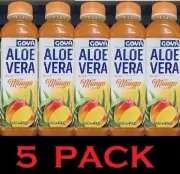 5x GOYA Aloe Vera MANGO Drink 16.9 oz Bottle - 5 PACK