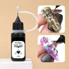 Rhinestone Glue Gel 10ml Silicone Closure Super Stickiness UV Nail Art Glue FTD